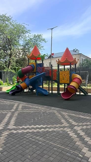 Игровой комплекс «Замок» для детской площадки - Многоуровневый