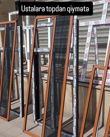 Plastik pəncərələr: Yeni Tək qat şüşə paketi Plastik pəncərə, Еni: 50 sm, Uzunluğu: 100 sm, Ödənişli quraşdırma