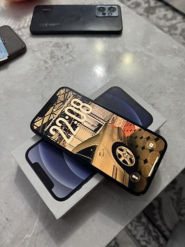 70: IPhone 12, Б/у, 128 ГБ, Черный, Коробка, 70 % — 2