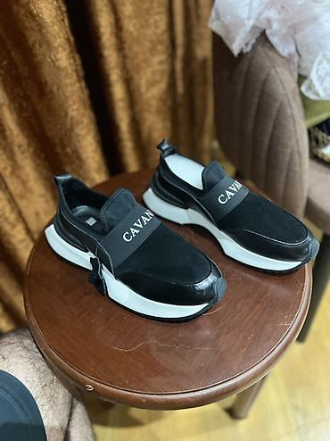 roberto cavalli: CAVANI kişi idman ayaqqabısı - Model: slip-on (bağsız), elastik ön — 2