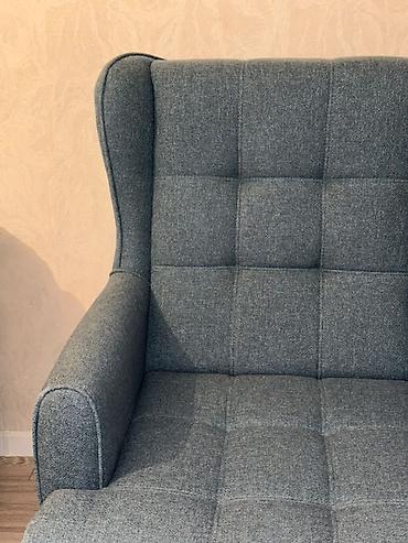 Мягкие кресла: Кресло с подставкой-пуфом - Стиль: «ушастик» с высокой поддержкой — 8