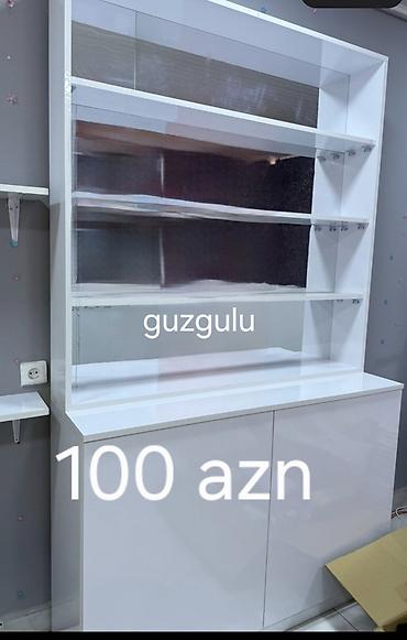 dolab ofis: Məhsul dəsti – mağaza/ofis mebeli və vitrinlər 1) İş masası – 70 AZN — 4