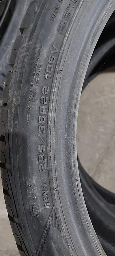 range over: Шины 285 / 35 / R 22, Зима, Б/у, Пара, Внедорожные (АТ/МТ), Германия, GoodYear — 3
