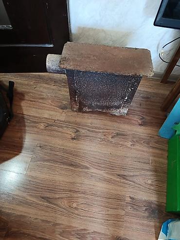 odunlar: Metalkorpuslu istilik sobası - Material: qalın divarlı polad, üstü — 2