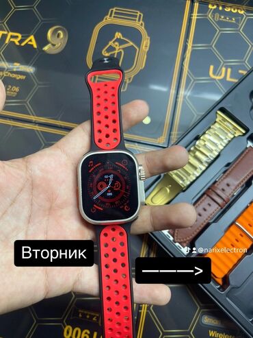 Apple Watch: Applewatch 8 ultra Подключается на ios/android Быстрая зарядка — 2