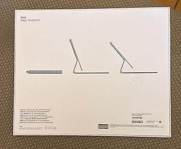ipad 10 nəsil: Apple iPad Magic Keyboard – 12.9-inch, Qara.ALMANİYADAN ALINIB — 4