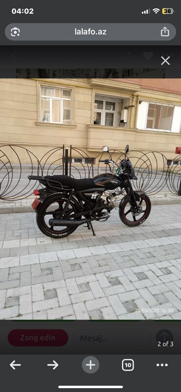 maped: Tufan - tufan m50, 80 sm3, 2022 il, 32000 km
