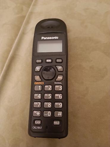 islenmis telefon: Stasionar telefon Panasonic, Simsiz, İşlənmiş, Ünvandan götürmə — 2