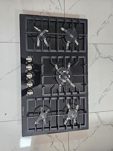 Qaz plitəsi Qaz plitəsi BOOŞ Rengi: Qara Emal Yan alışqanlı model 5