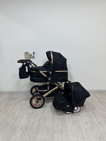 Коляски: Коляска, цвет - Черный, Новый — 13