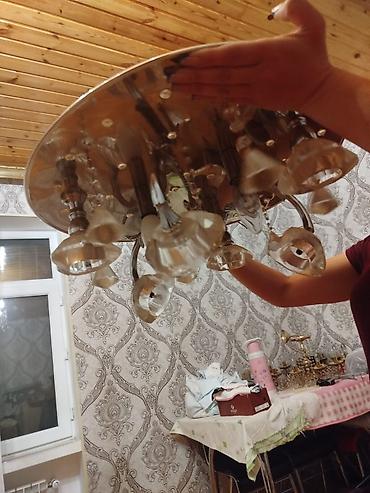 lustur ucuz: Çılçıraq, 10 və daha çox lampa, Şüşə — 6