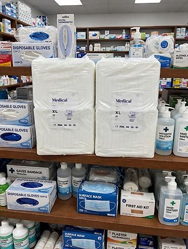 Məhsul: Medical Adult Diaper – XL ölçü, uniseks - Qablaşdırma: 30