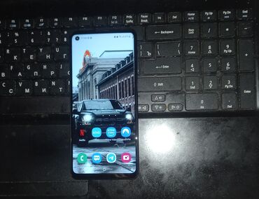 samsung i620: Samsung Galaxy A21, 32 GB, rəng - Göy, Sensor, Face ID, Barmaq izi