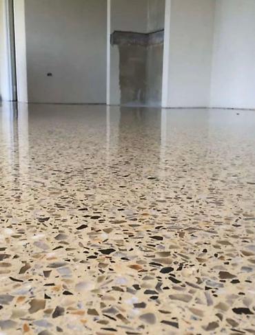 taza: Мозаичные полы терраццо, бетонные полы терраццо, terrazzo floor — 2