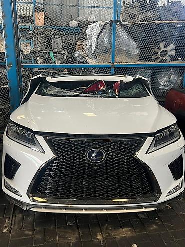 очки на фары: Rx350 запчасти. Передняя часть (морда) Lexus рестайлинг ( 2019–2022) — 1