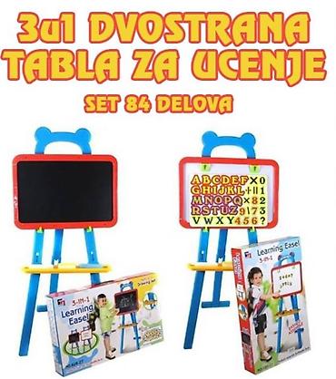 sparco papucice: 3u1 dvostrana tabla za učenje learning easel. 3u1 dvostrana tabla za — 1