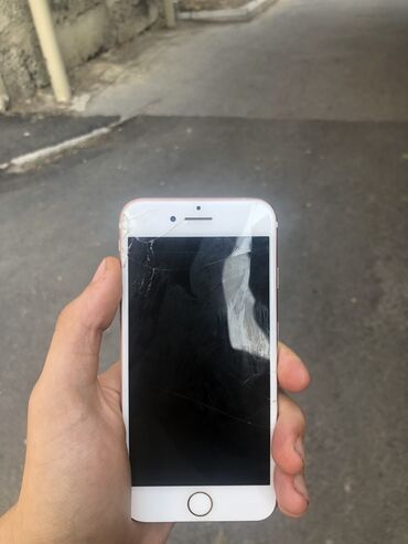 iphone temiri: IPhone 7, 32 GB, Qırmızı, Barmaq izi