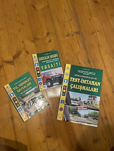 Учебная литература: Sürücülük imtahanına hazırlıq üçün kitab dəsti — 1