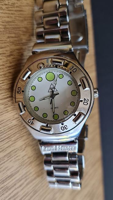 seiko sat: Kvarcni ručni sat “Land Master” – metalna narukvica - Mehanizam — 1
