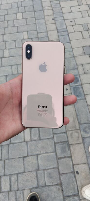 аксессуары для iphone: IPhone Xs, 64 ГБ, Matte Gold, Беспроводная зарядка, Face ID