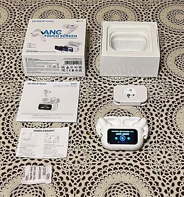 Audio: İşlənmiş Simsiz (Bluetooth) Qulaqcıqlar, Borofone, rəng - Ağ — 2
