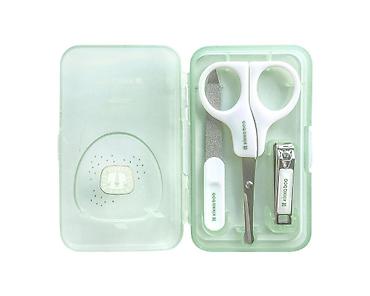 mini bar za pice: KIKKA BOO manikir set za bebe – Narwhal/Savanna Mint, 3 dela (šifra — 1