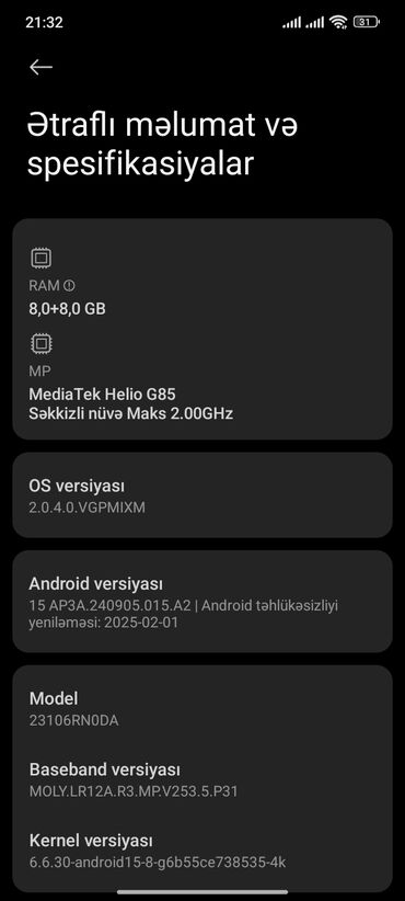 ikinci el redmi not 10 s: Xiaomi Redmi 13C, 256 GB, rəng - Qara, 
 Barmaq izi