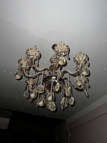 Ev üçün dekor: Çılçıraq, 8 lampa, Metal — 4