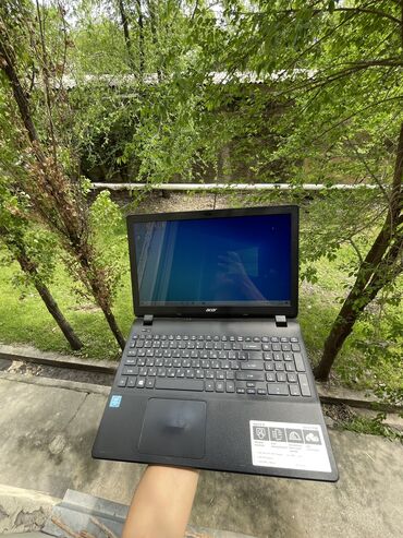 ноутбуки прадажа: Ноутбук, Acer, 4 ГБ ОЗУ, 15.6 ", Б/у, Для несложных задач, память HDD