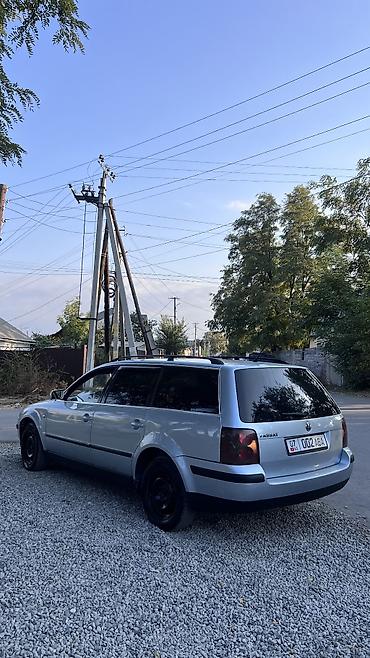 черный бумер: Volkswagen Passat: 2001 г., 2 л, Автомат, Бензин, Универсал — 6