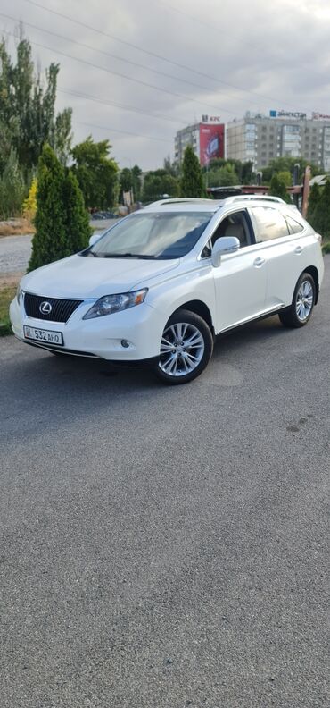 лексус 330 2007: Lexus RX: 2010 г., 3.5 л, Вариатор, Гибрид, Кроссовер