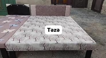gencede mebel: 1 nəfərlik çarpayılar 60manat. 2 nəfərlik taxt 110manat — 5
