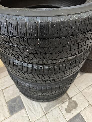 Шины: Шины 215 / 55 / R 17, Зима, Б/у, Комплект, Легковые, Bridgestone — 4