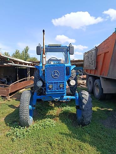 тракто мтз: Трактор МТЗ -80 колесный, с кабиной, синий цвет. Характеристики и — 5