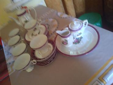 Çay dəstləri və servizlər: Çay dəsti, rəng - Ağ, Farfor — 12