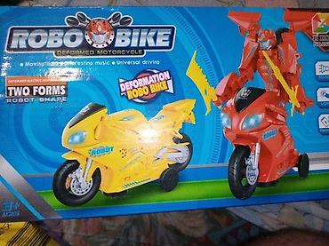 Ostalo: ROBO BIKE TRANSFORMERS NOV ROBOT MOTOR IGRACKA AKCIJA | Cene nisu — 1
