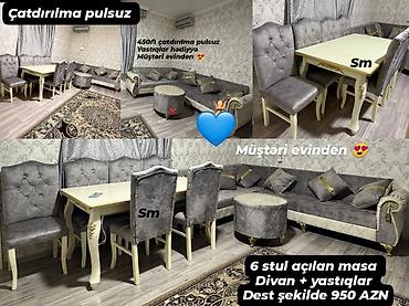 qədimi stul: Yeni, Divan, Masa və oturacaqlar — 1