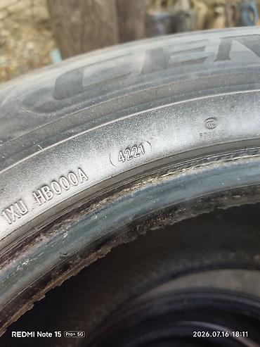 1120: Комплект летних шин 265/65 R17 112H бу без дырок сняли с Хайлендера — 2