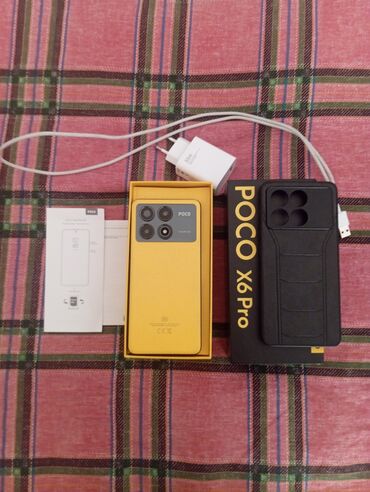 5g destekleyen modemler: Poco X6 Pro, rəng - Sarı, Sensor