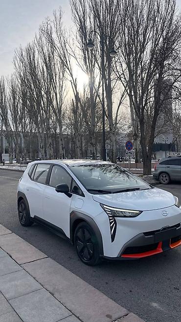 GAC: Электромобиль GAC Aion Y (белый, 5‑дверный кроссовер/MPV городского — 3