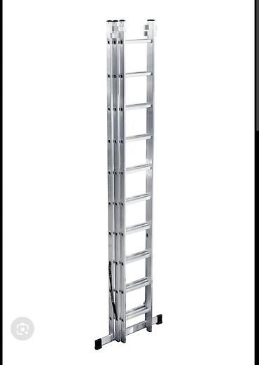 Складные стремянки-лестницы: Складная стремянка-лестница, Материал: Металл, Для дома, Высота: 3–4 м — 9