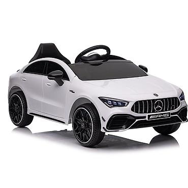 haljine elipsa: Mercedes CLA 45 AMG – Beli, auto na akumulator za decu (Šifra — 1