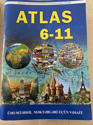 8 ci sinif coğrafiya kitabı: Coğrafiya Atlas 6-11 ci Sinif