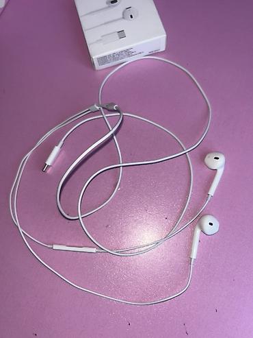 Elektronika: Apple EarPods (USB‑C) TYPE-C Yeni almışam. Ancaq telefonum lighting — 2