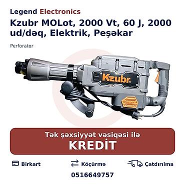 perfarator: Elan başlığı: Perforator Kzubr MOLot, 2000 Vt, 60 J, 2000 ud/dəq — 1