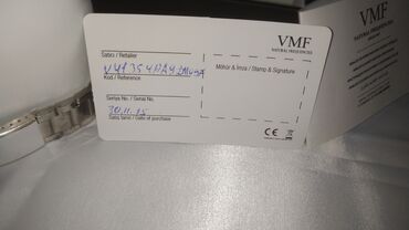 Qol saatları: Yeni, Qol saatı, VMF, rəng - Gümüşü — 15