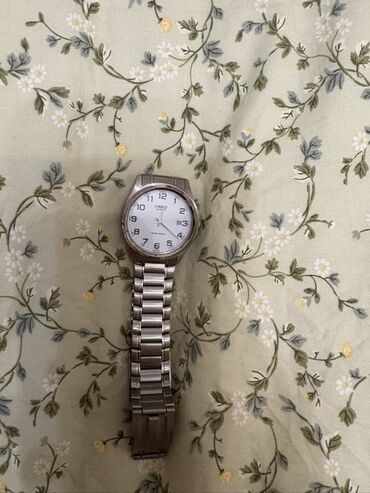 часы fossil: Наручные часы Casio (кварцевые), классический аналоговый формат. -