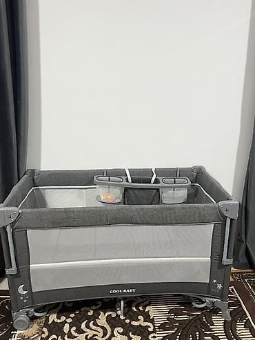 манеж для малыша: Манеж-кровать COOL BABY - Универсальный манеж-кровать для малышей - — 1