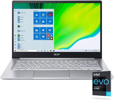 acer swift 3 бишкек: Ноутбук, Acer, 8 ГБ ОЭТ, Intel Core i7, 13.5 ", Колдонулган, Татаал эмес тапшырмалар үчүн, эс тутум SSD