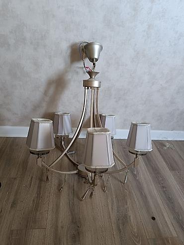 şam r16: Çılçıraq, 5 lampa, Metal — 2